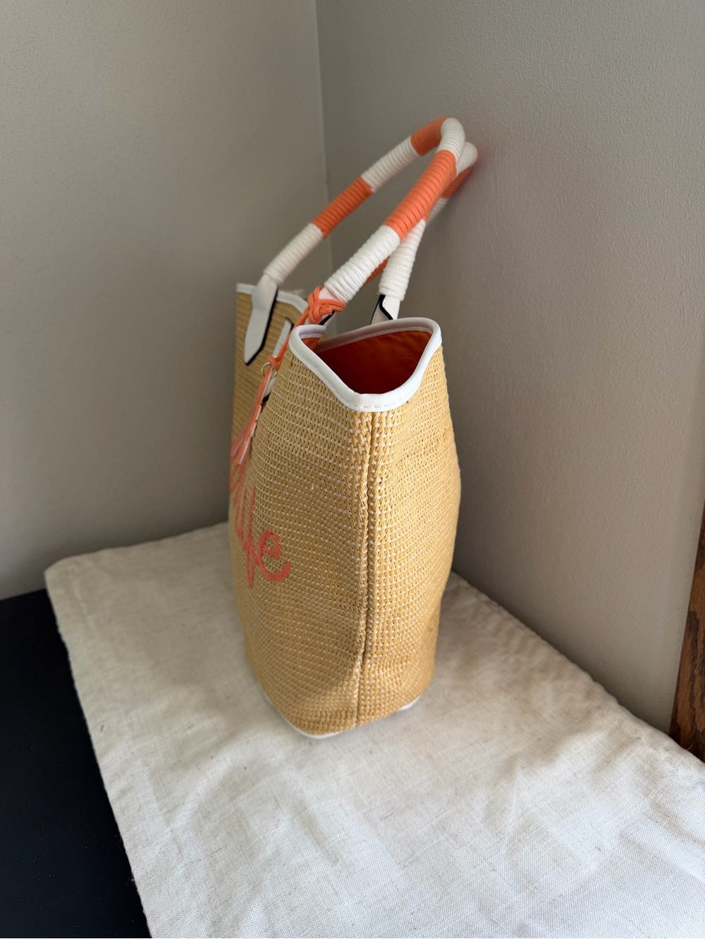 Victoria’s Secret Beach Life Straw Tote Bag - Picture 5 of 10